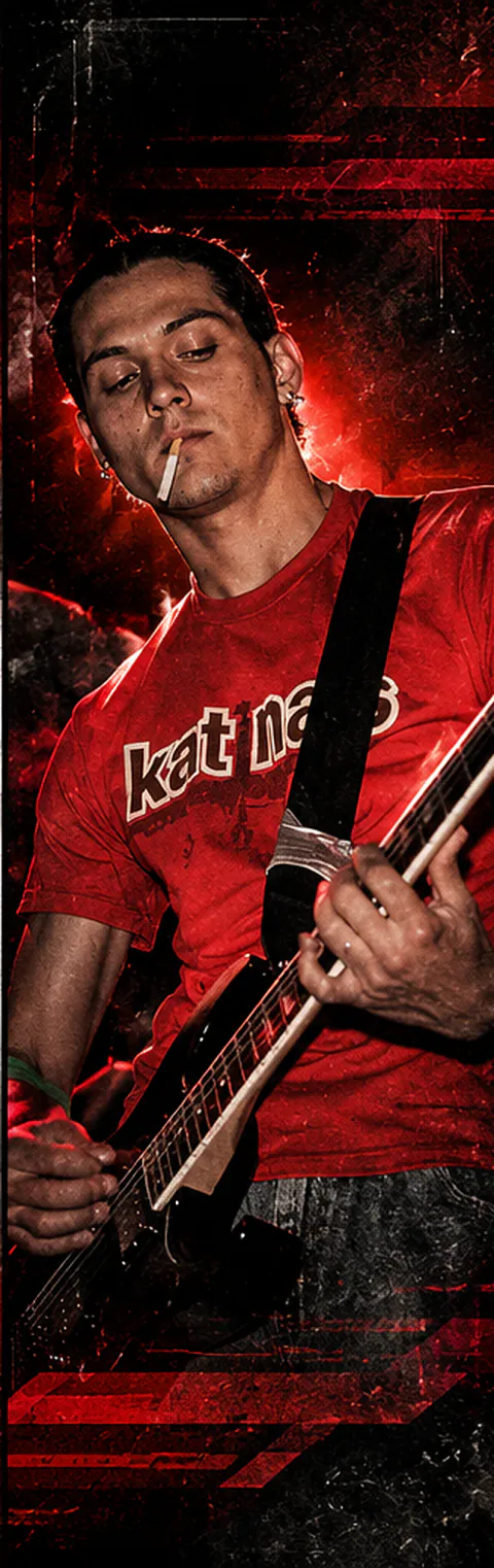Nate Mercado, guitar